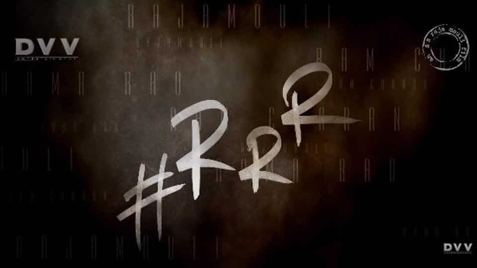 Rrr Logo - Is SS Rajamouli's RRR with Ram Charan, Jr NTR a remake of Karan ...