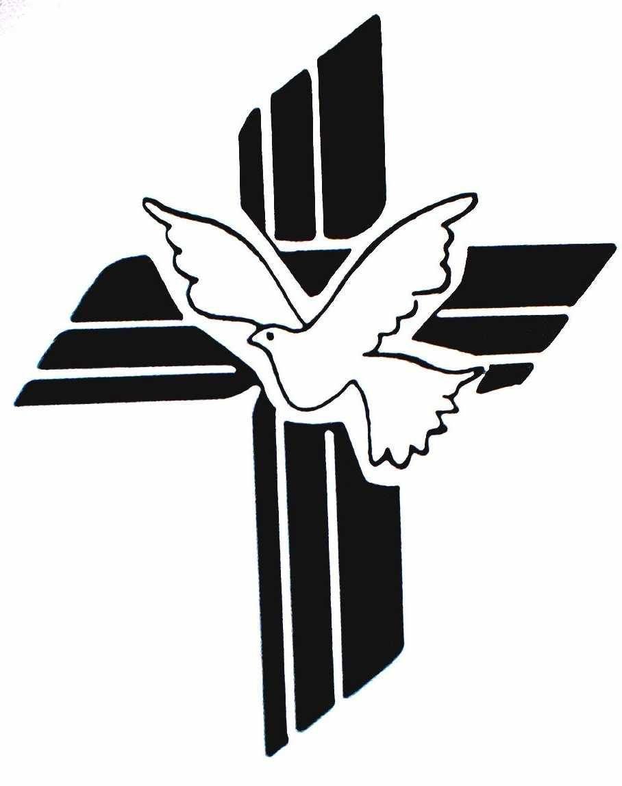 Spirit Black and White Logo - Holy Spirit Dove Clipart Black And White