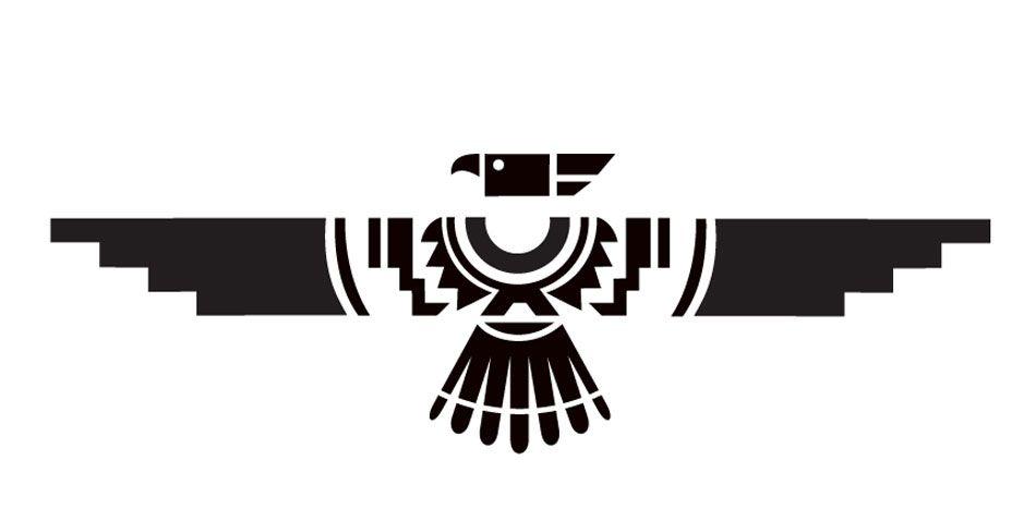 Spirit Black and White Logo - Pin by Mary Troy on Inking dreams | Tattoos, Thunderbird tattoo ...