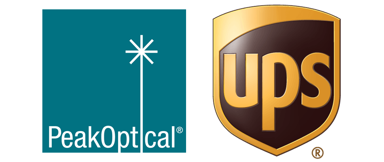 UPS Blue Logo - Faster delivery of PeakOptical's products in Poland, Czech Republic ...