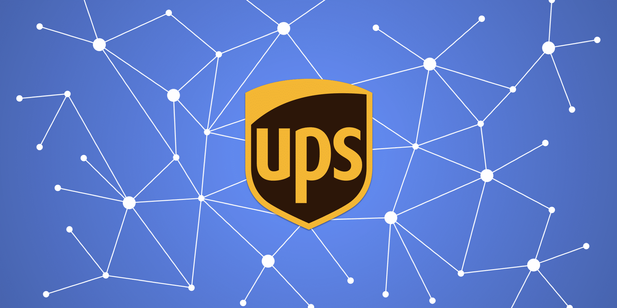 UPS Blue Logo - A Look into the UPS Blockchain