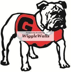 UGA Logo - Inch Uga Hairy Dog Logo University of Georgia Bulldogs