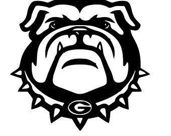 UGA Logo - Uga bulldog logo | Etsy