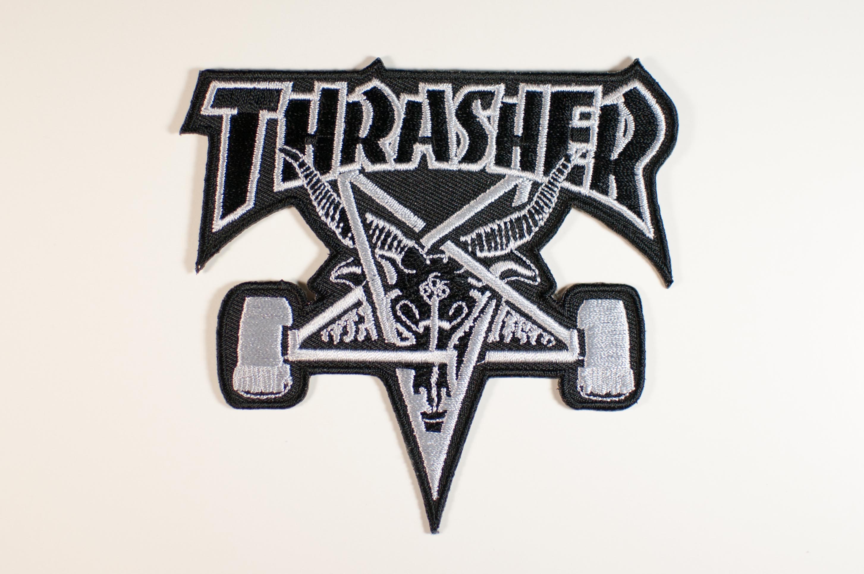 Thrasher Magazine Skate Goat Logo - Thrasher Magazine Skategoat | Getting Stitched