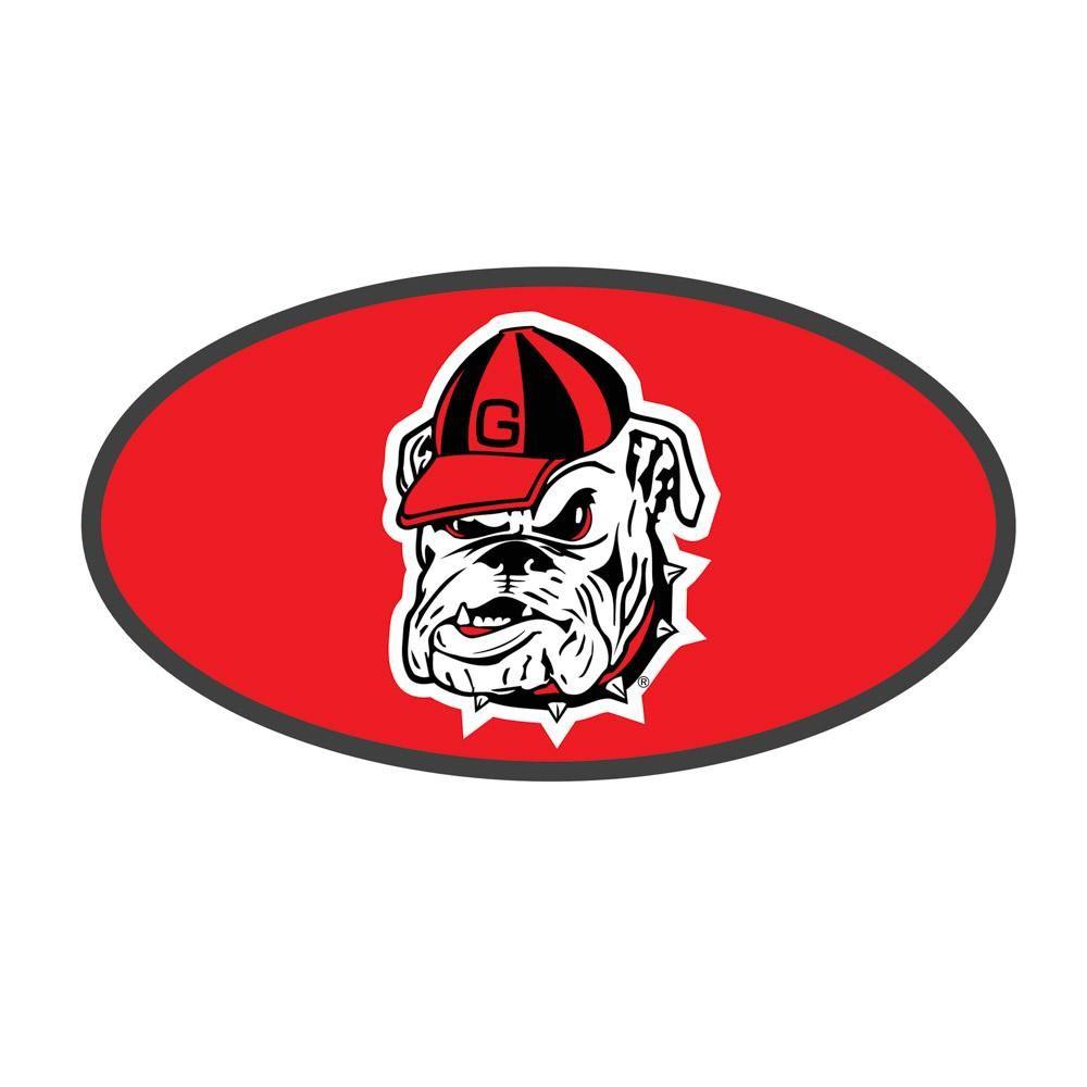 UGA Logo - UGA UGA Logo Oval Hitch Cover