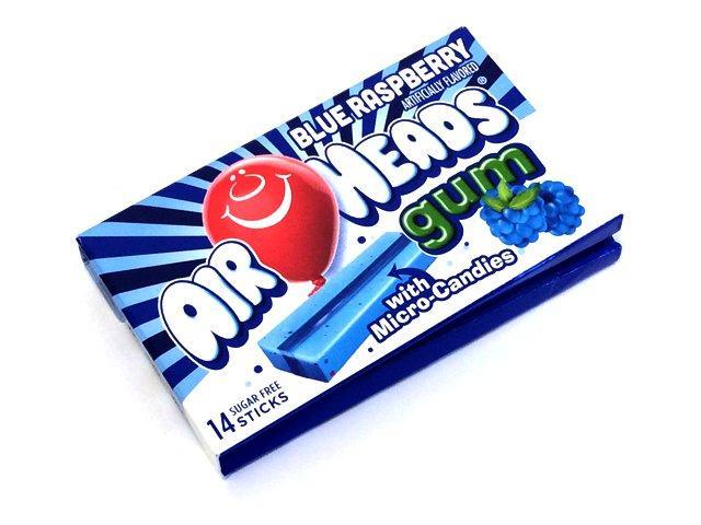 Airheads Logo - Airheads Gum 14 pack - Blue Raspberry - OldTimeCandy.com