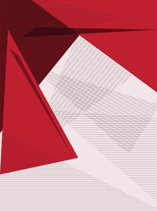 Red Triangle White Line Logo - Trigonometry Background, Red, Triangle, Geometry Background Image