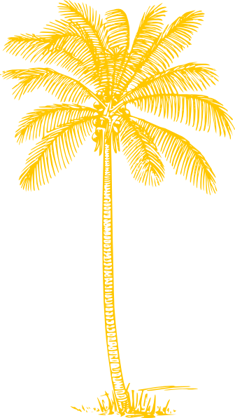Yellow Palm Tree Logo - Yellow Palm Tree Clip Art at Clker.com - vector clip art online ...