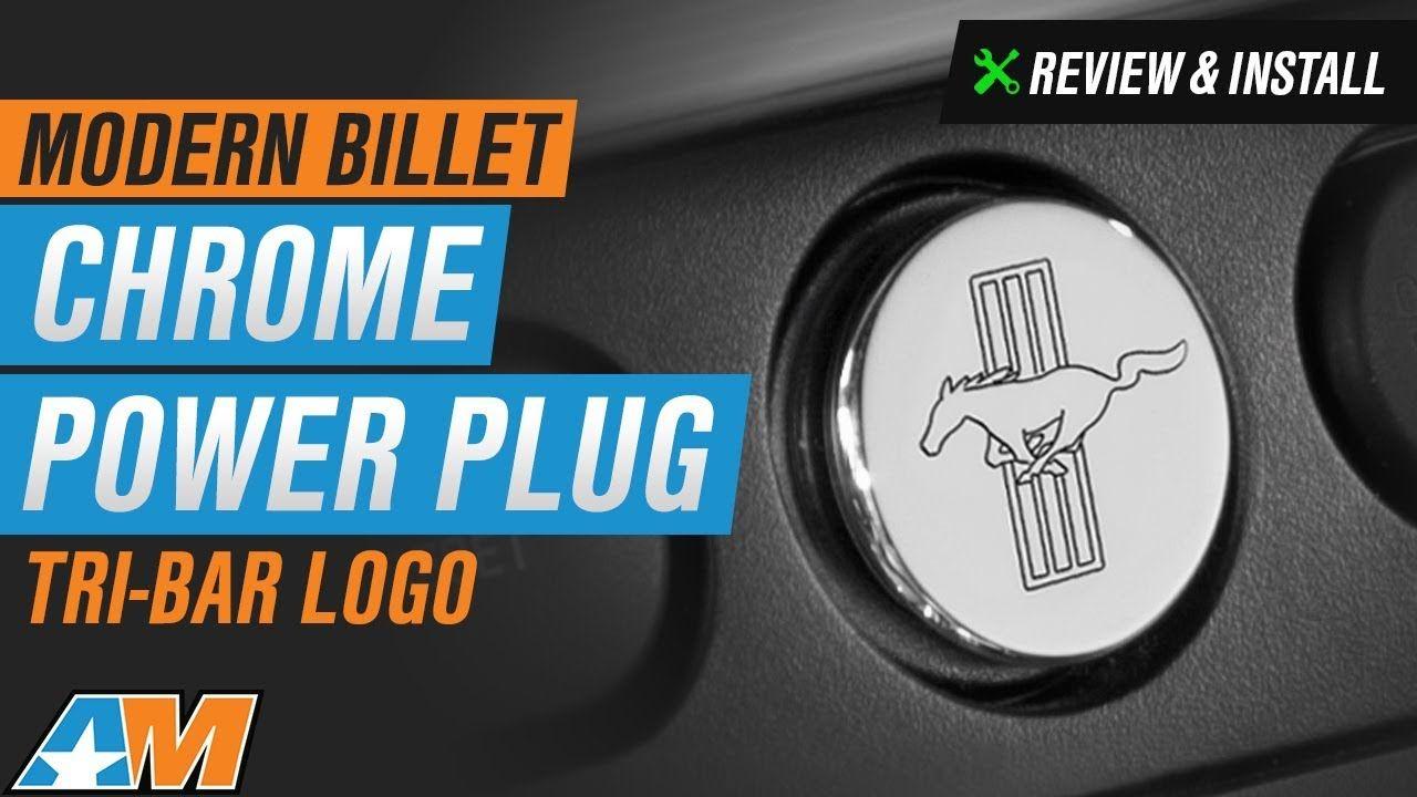 Google Chrome Power Logo - 2005-2009 Mustang Modern Billet Chrome Power Plug Review & Install ...