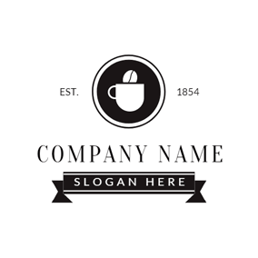 Coffee Circle Logo - Free Coffee Logo Designs. DesignEvo Logo Maker