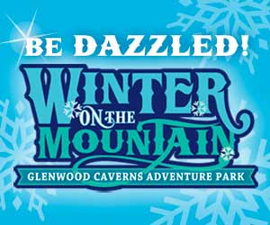 Mountain Entertainment Logo - Holiday Entertainment Harmony. Glenwood Caverns