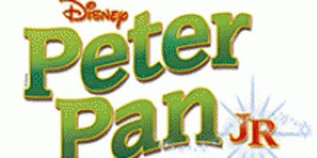 Peter Pan Junior Logo - Starting Arts' production of Peter Pan Jr presented by Huff Tickets ...