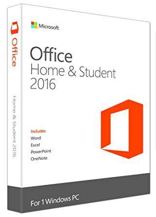 Student Amazon Logo - Microsoft Office Home and Student 2016 Key (PC): Amazon.co