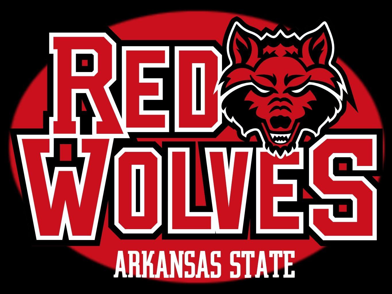 Arkansas State University Red Wolf Logo - The mascot for Arkansas State University is the Red Wolf ...