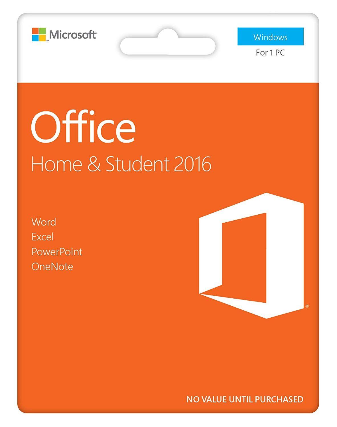 Student Amazon Logo - Microsoft Office Home and Student 2016. PC. Box: Amazon.co.uk