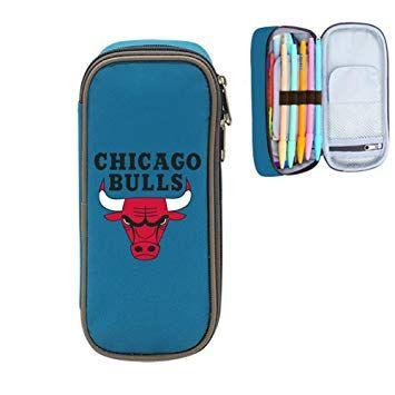 Student Amazon Logo - Cool Chicago Bulls Team Logo Pencil Pen Case Holder Pouch Makeup