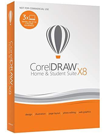 Student Amazon Logo - CorelDraw Home and Student Suite X8 (PC): Amazon.co.uk: Software