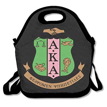 Student Amazon Logo - Alpha Kappa Alpha Logo AKA Lunch Bag Lunch Tote For Student Adult