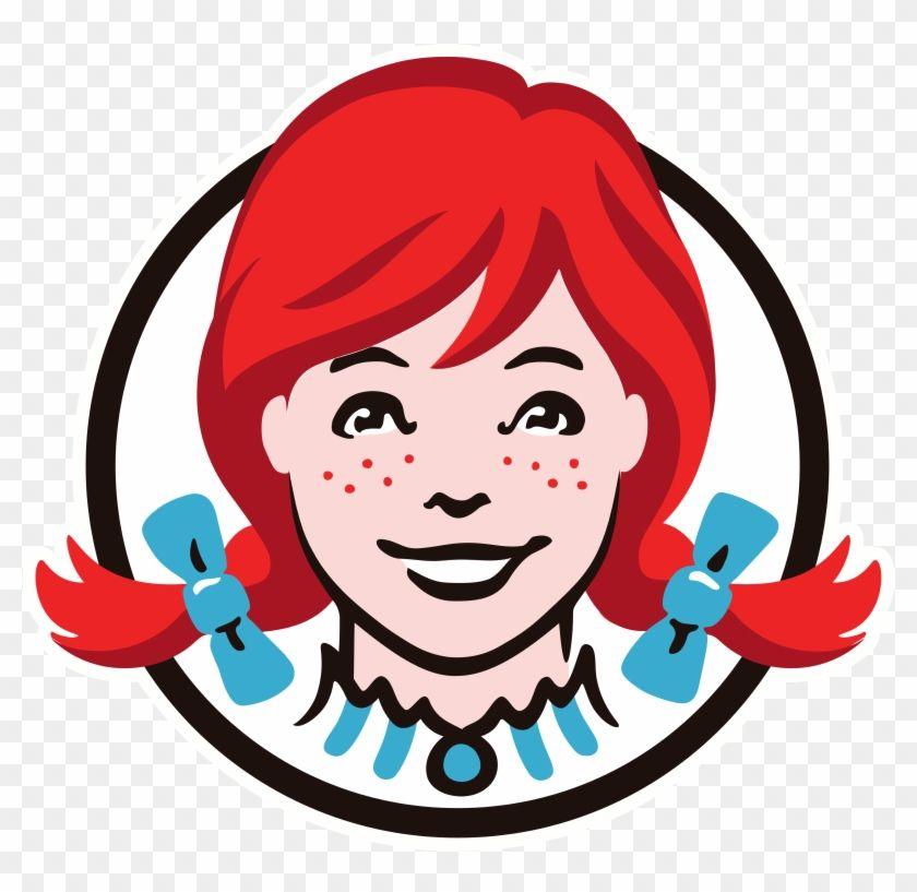 Red Hair and Face Logo - Wendys Logos Transparent PNG Clipart Image Download