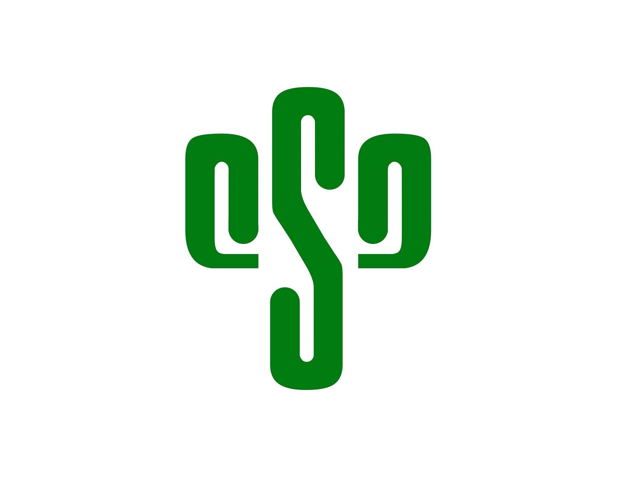 Cactus Company Logo - A potential logo for a small clothing company called Saguaro like