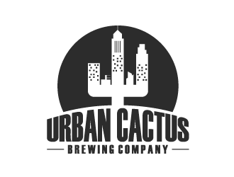 Cactus Company Logo - Urban Cactus Brewing Company logo design - 48HoursLogo.com