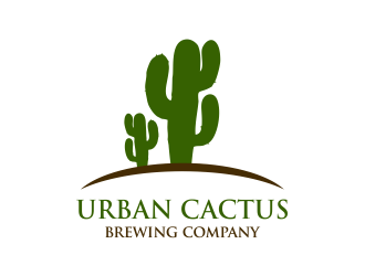 Cactus Company Logo - Urban Cactus Brewing Company logo design - 48HoursLogo.com