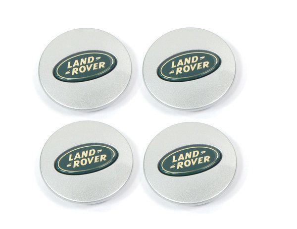 Series Rover Logo - Land Rover Wheel Centers - Green Land Rover Logo - LR001156