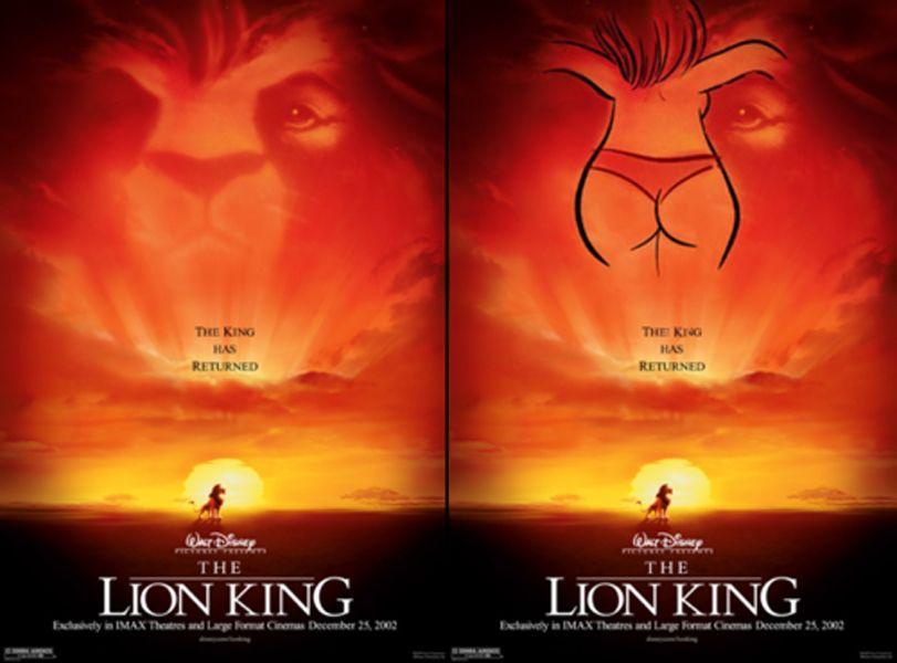 Dirty Hidden Messages in Logo - 12 Hidden Sexual Images In Disney Movies - Wtf Gallery | eBaum's World