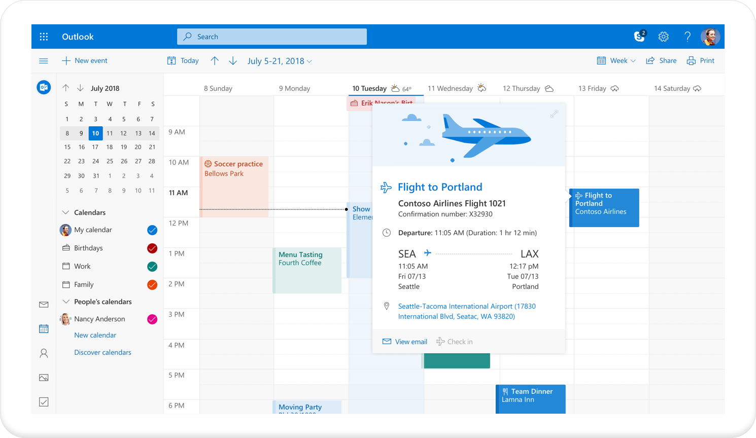 Outlook Calendar Logo