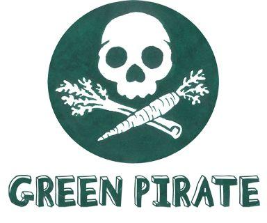 Green Pirate Logo - nutrition