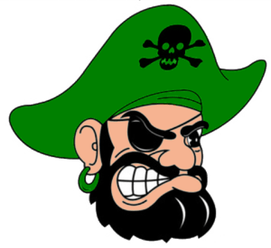 Green Pirate Logo - Pirates Cut Green clip art | Pirates | Pirates, Pirate face, Clip art