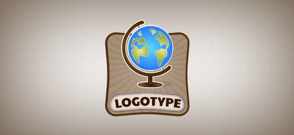 Education Globe Logo - Globe Logo Template - Free Logo Design Templates