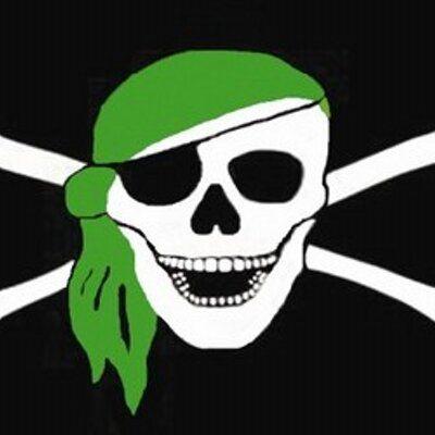 Green Pirate Logo - Green Pirate