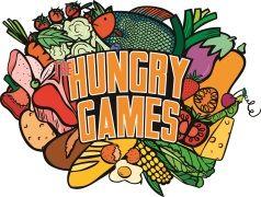 Food Games Logo - The Hungry Games