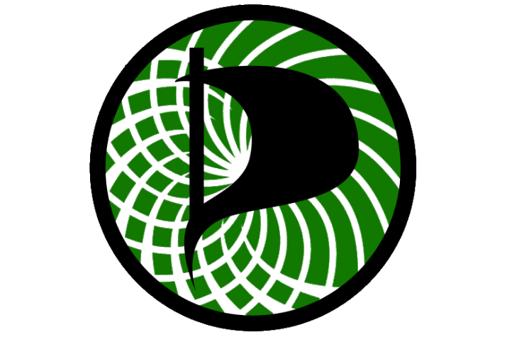 Green Pirate Logo - I'm Going Green. on Liberty
