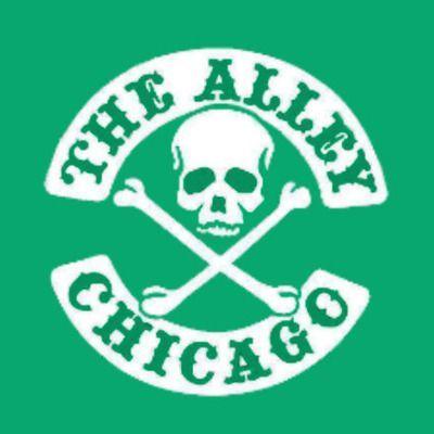 Green Pirate Logo - Alley Chicago Bones Green Tee only $10.00 | $10 Alley Chicago T ...