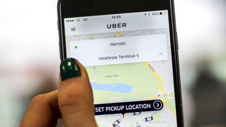 Uber Taxi App Logo - Uber UK boss admits London licence ban was correct | Business News ...