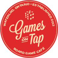 Food Games Logo - Games On Tap. Board Games, Beer, Food, Wine, Lattes & Espresso