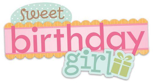 Birthday Girl Logo - Sweet Birthday Girl