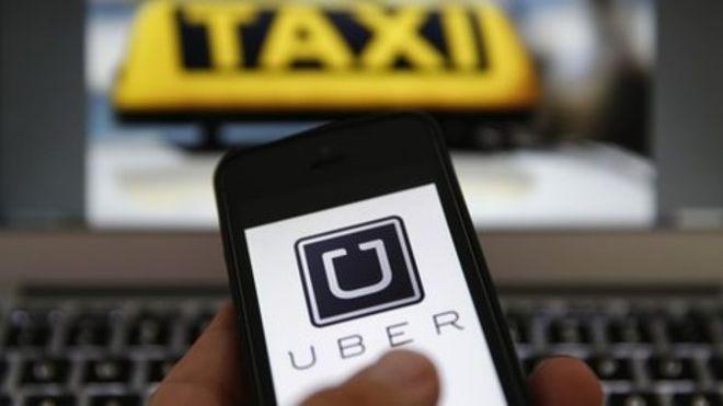 Uber Taxi App Logo - Uber taxi app suspended in Spain - BBC News