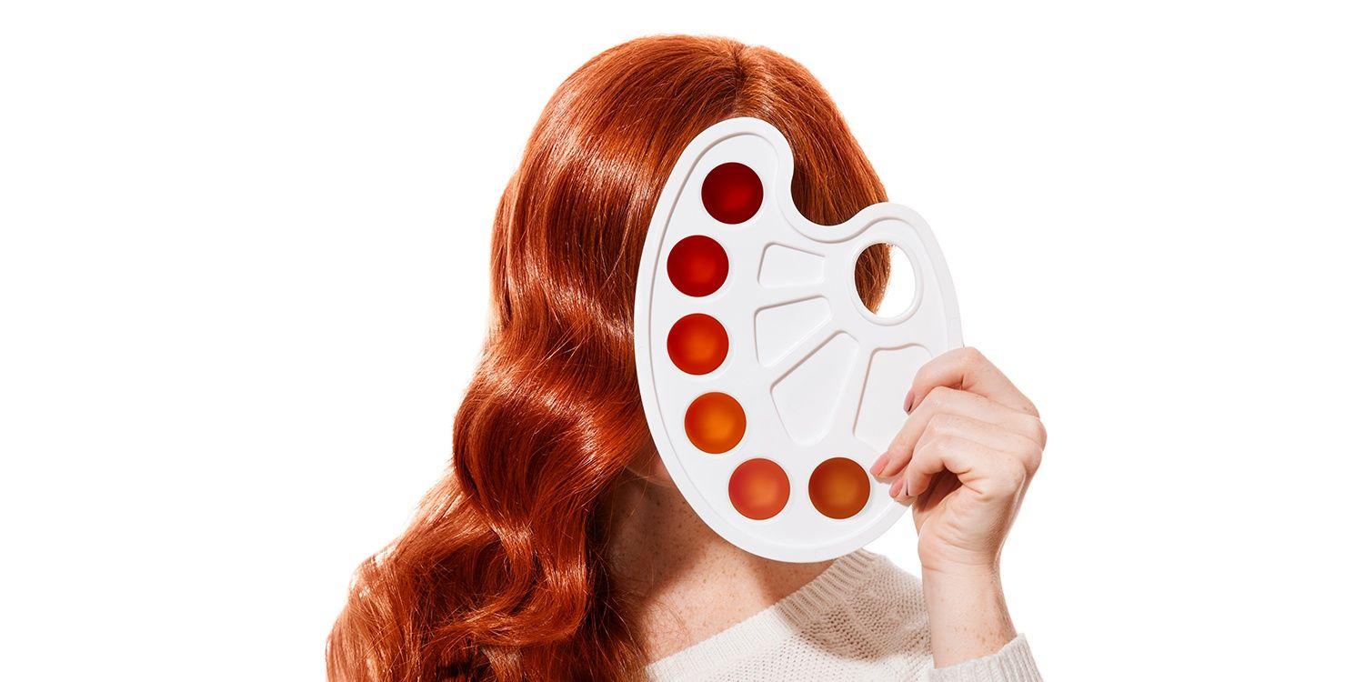 Red Hair and Face Logo - How To Choose The Best Red Hair Color For Your Skin Tone | Matrix