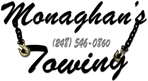 Towing Chain Logo - Monaghan's Towing, Inc. Southeast Michigan's Premiere Towing Company