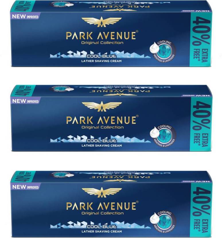 Cool Blue Z Logo - Park Avenue Cool Blue Shaving Cream Pack of 3 Price in India - Buy ...