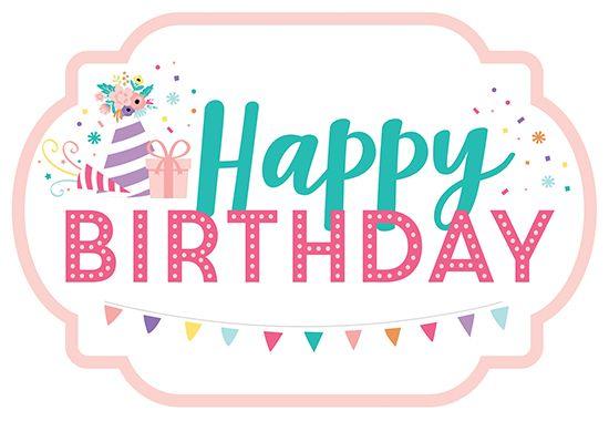 Birthday Girl Logo - Collections | echo park paper co. | Happy Birthday Girl