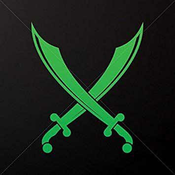Green Pirate Logo - Amazon.com: Most Popular Various sizes Decals Decal Pirate Cross ...