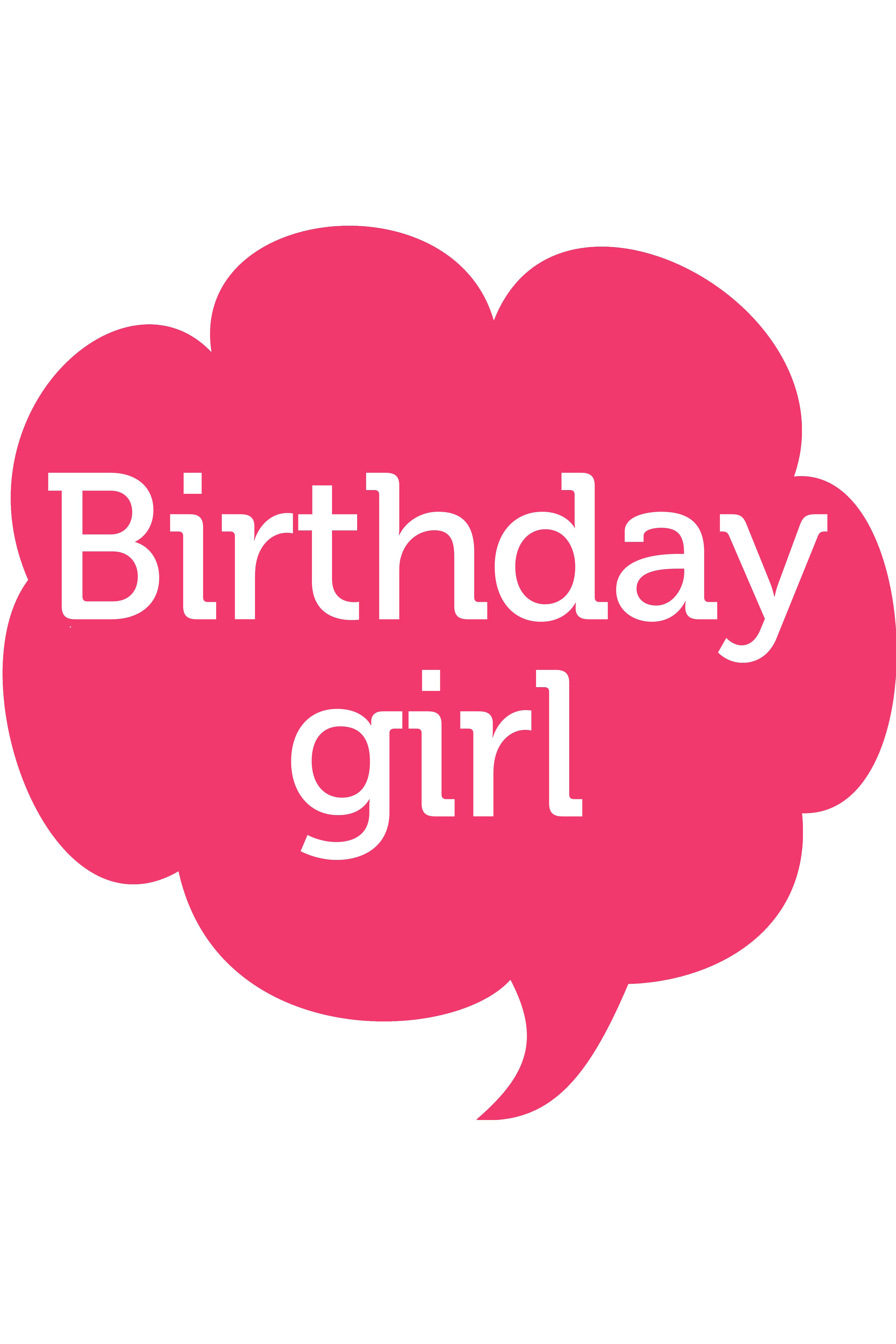 Birthday Girl Logo - Birthday girl png 2 » PNG Image