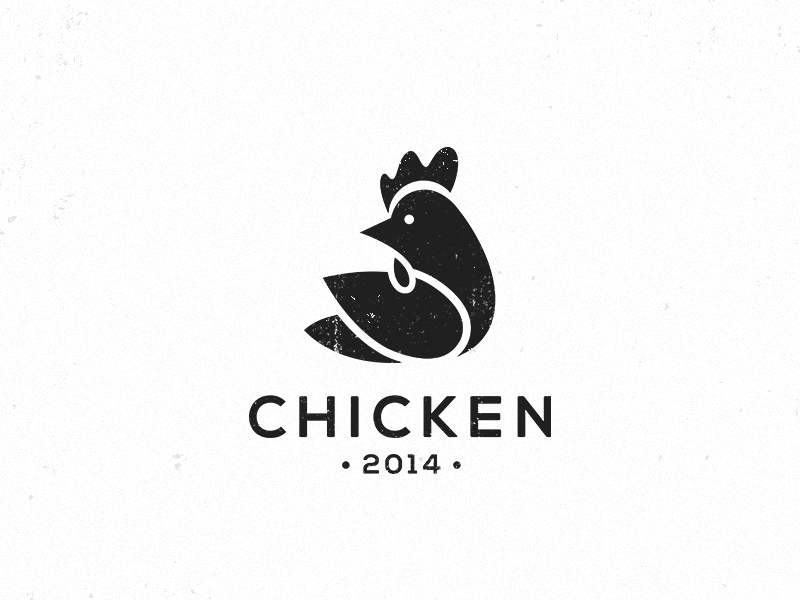 Black Chicken Logo - Chicken