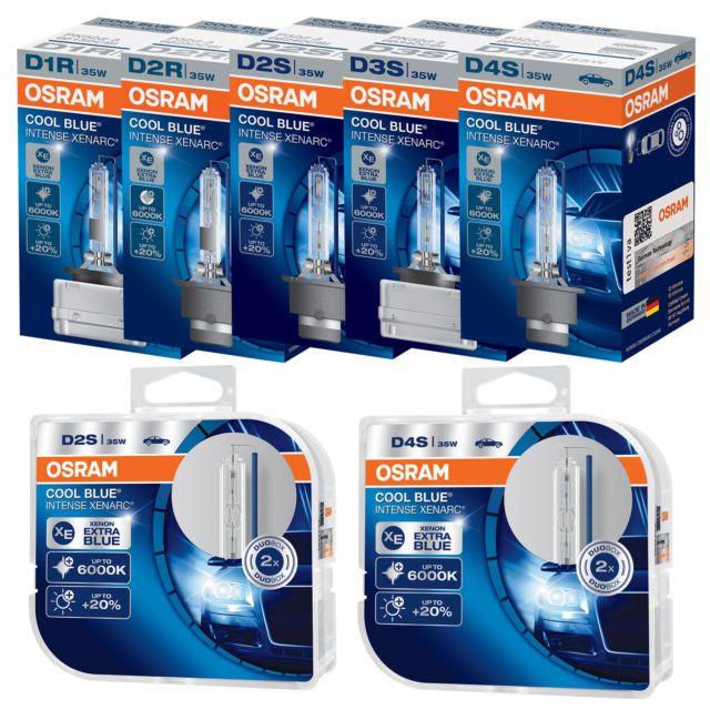 Cool Blue Z Logo - OSRAM D1r Cool Blue Intense Xenon Bulbs 5500 K Set of 2 66154CBI | eBay