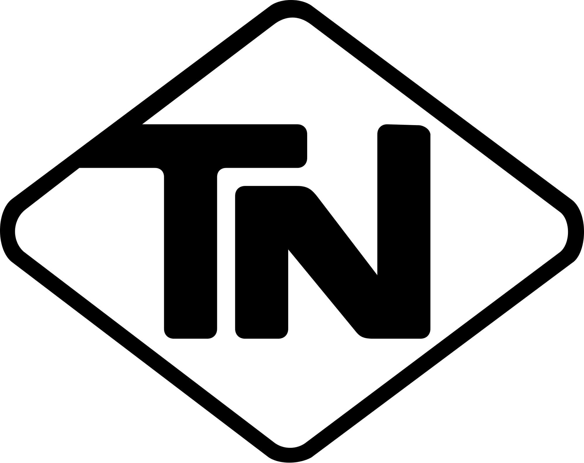 TN Logo - TN Logo sw 1984.svg