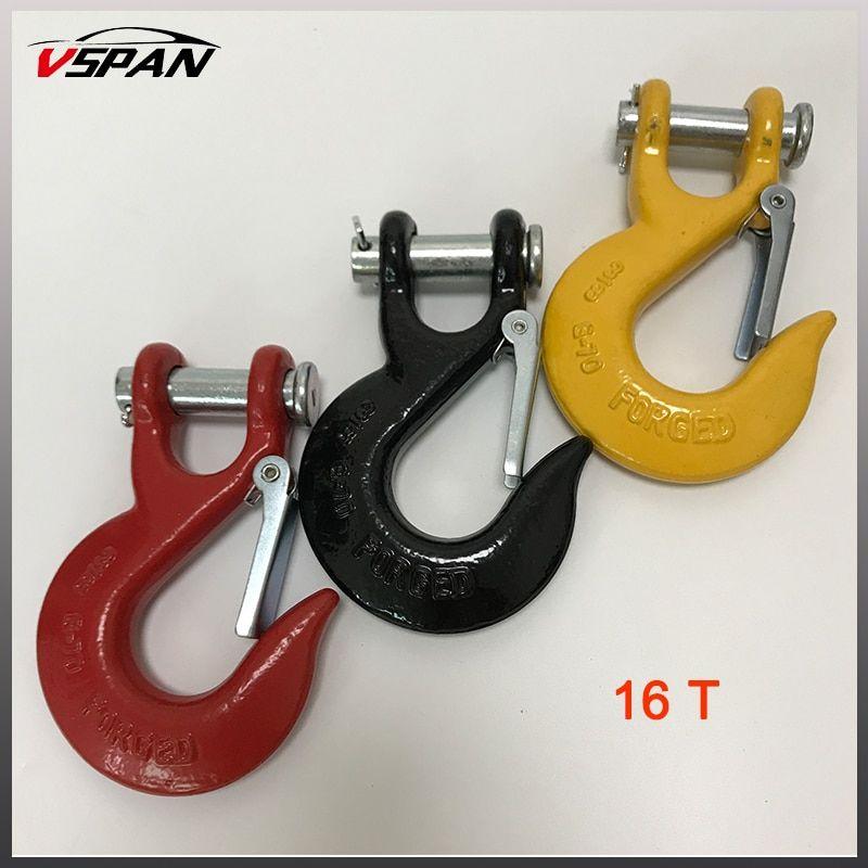 Towing Chain Logo - 16T Forged Hook Heavy Steel Trailer Ring Racing Tow Hook Shackle ...
